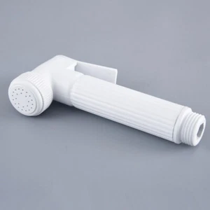 White Brass Bathroom Hand Held Shower Head Toilet Bidet Spray Ghh138 - Picture 1 of 9