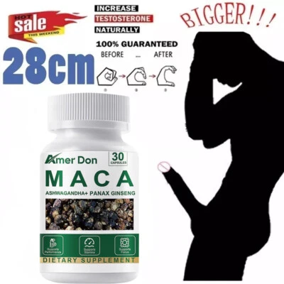 AMER DON Integratore potenziatore ossido nitrico per circolazione e flusso sanguigno, resistenza/energia