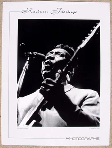 MUDDY WATERS BLUES POSTER 1963 Raeburn Flerlage photo Chicago 18x24 MINT - Picture 1 of 1
