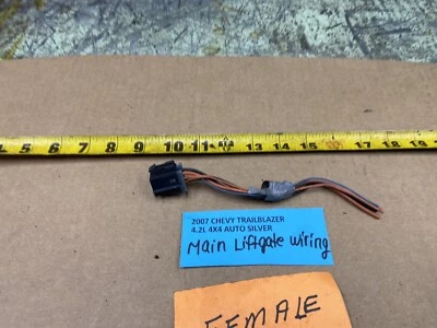 02-09 Trailblazer Lift gate Main Wiring Connector Female - Изображение 1 из 4