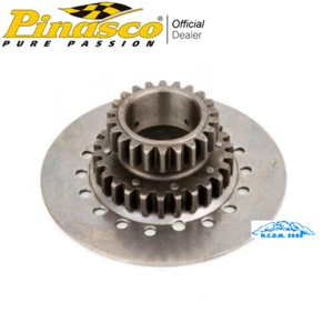 PIGNONE FRIZIONE PINASCO Z 22 DENTI DRITTI 6 MOLLE INGRANA SU Z64 VESPA PX 125 - Foto 1 di 5