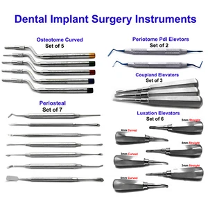 Dental Implanting Instruments Oral Surgery Tooth Extraction Elevators Luxating  - Bild 1 von 30