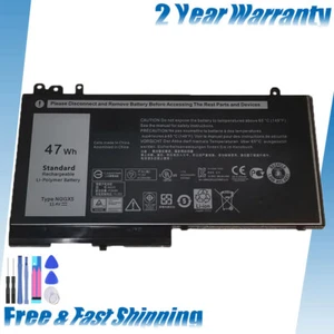 FOR DELL LATITUDE E5270 E5470 E5570 47Wh 11.4V BATTERY NGGX5 JY8D6 W9FNJ RDRH9 - Picture 1 of 7