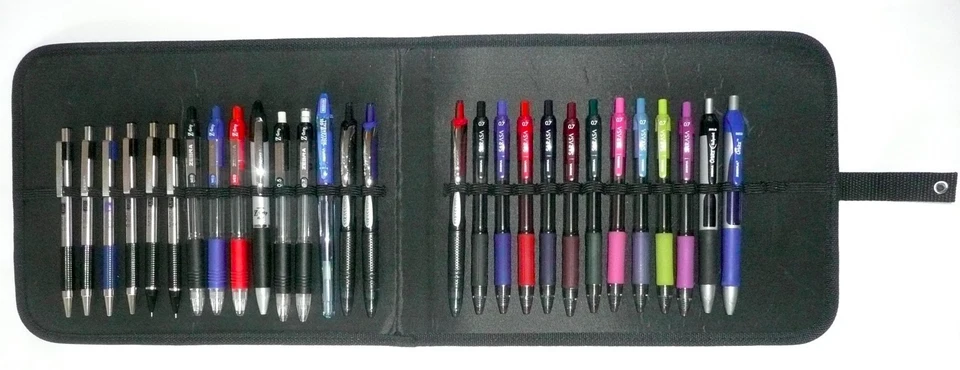 ZEBRA ручки и карандаши разнообразие упаковка с чехлом 28 всего ручки/карандаши новый  - Изображение 1 из 4