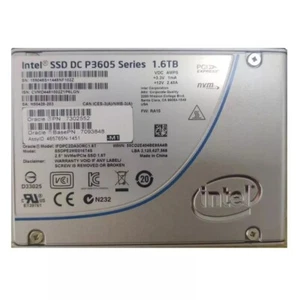 INTEL DC P3605 1.6TB SSD Series PCIE NVMe 2.5" Solid State Drives SSDPE2ME016T4S - Picture 1 of 1