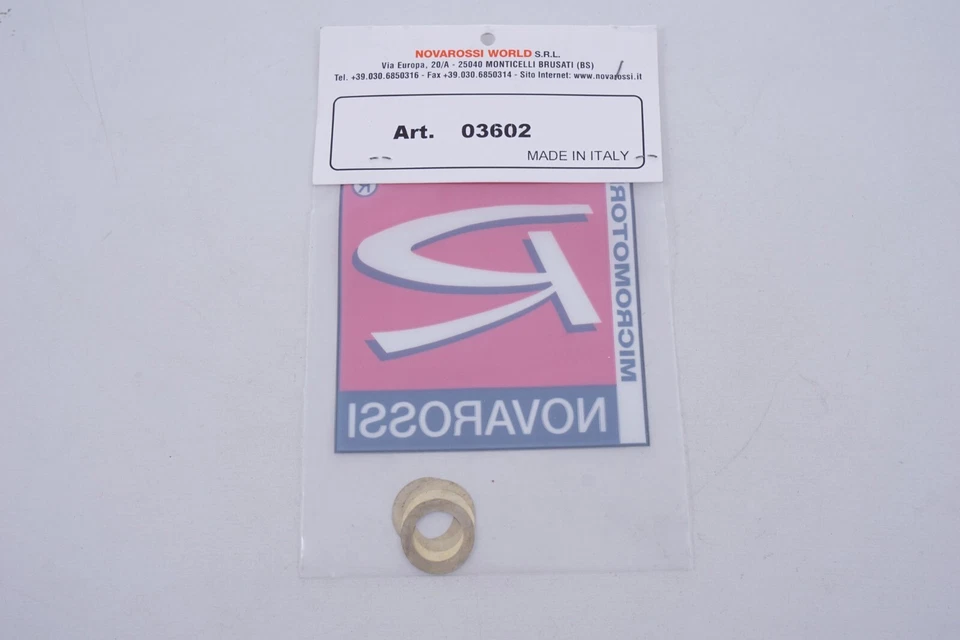 Novarossi 03602 Head Gasket 2,1cc Long Stroke Brass Modell - Bild 1 von 1