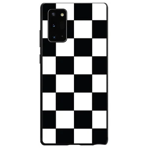 Hard Case Cover for Samsung Galaxy Note Black White Checkered Flag - Picture 1 of 7