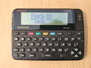 Franklin Bookman Lexicon TMQ-640 Electronic Dictionary [S6] - Picture 1 of 11