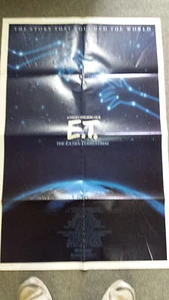 E.T. - EL EXTRATERRESTRE - Póster de película original 27x41 - R85 - STEVEN SPIELBERG - Imagen 1 de 6