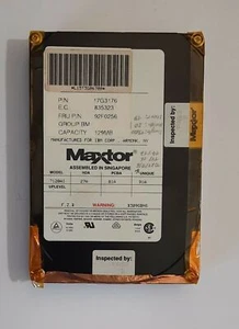 Maxtor 7120AI IDE Festplatte (129MB, retro, 1993) - Bild 1 von 3