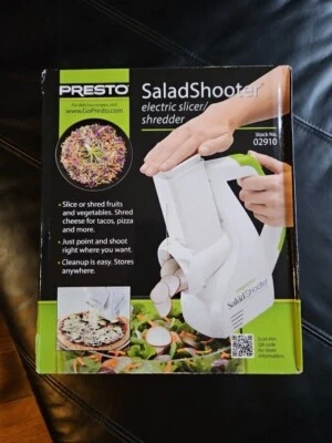 Presto Salad Shooter Electric Slicer Shredder  New In Box 2018 - Image 1 of 4