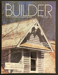 Vintage 1980 Builder NAHB Magazine Different Styles Traditional Homes House Plan - Picture 1 of 16