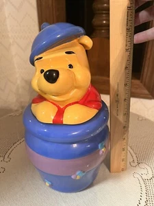 Disney Winnie The Pooh In A Honey Pot Cookie Jar READ - Picture 1 of 5
