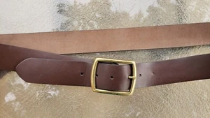 Women's Brown Belt Buckle Old Navy Size L/XL 1.5" wide - Picture 1 of 4