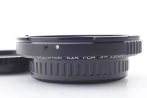 [MINT; w/ Front & Rear Cap] Pentax 645 Mount Adapter for 67 6x7 Lens From JAPAN - Picture 1 of 8