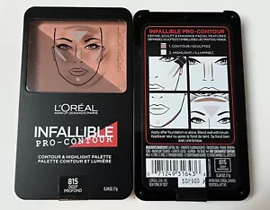 2 Loreal Infallible Pro Contour & Highlight Palette 815 DEEP. - Picture 1 of 1