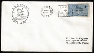 1962 USS SUBMARINE SEA DEVIL AGSS 400 - NAVAL COVER - Picture 1 of 2