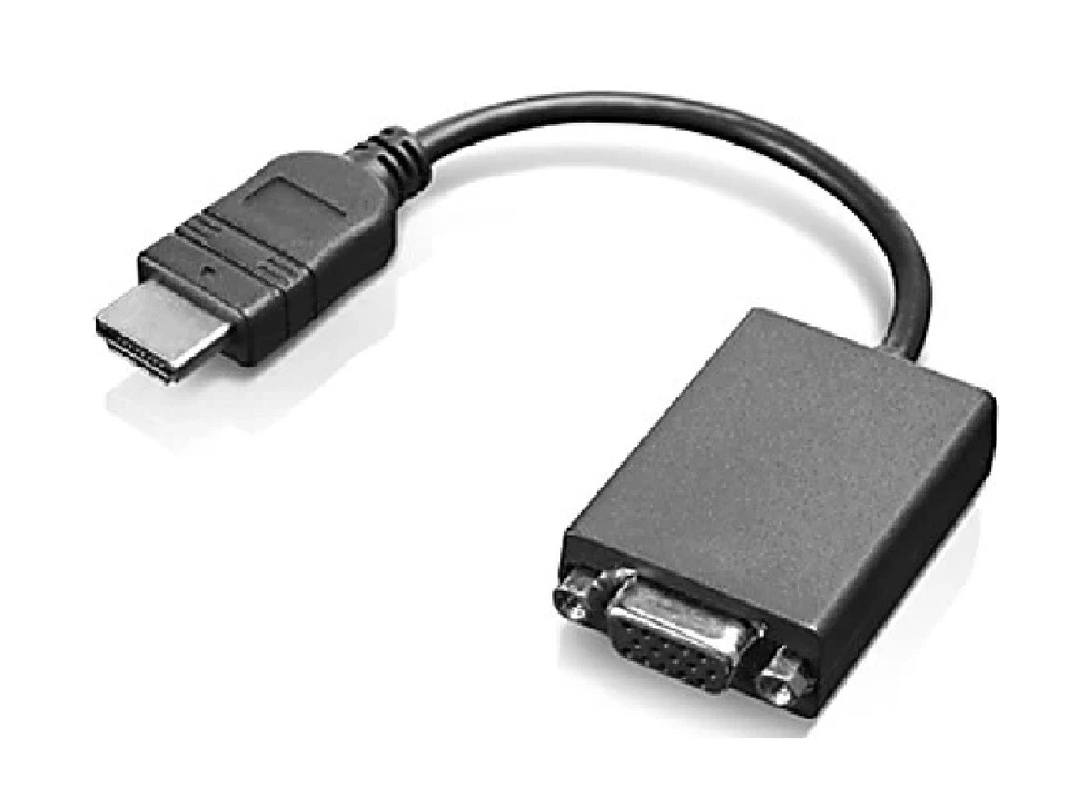 NEW Lenovo 4X91D96895 DVB005GK Standard 19 Pin HDMI VGA Video Adapter Converter - Image 1 of 1