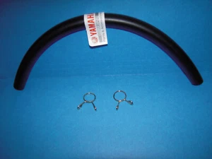 YAMAHA ENDURO Fuel Line and Clips RT1, RT2, RT3, DT1, DT3, AT1, CT1 New - Picture 1 of 2