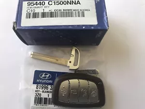 Sonata 2018-2019 Smart Key FOB Keyless Entry Remote Transmitter New OEM Hyundai - Foto 1 di 4