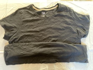Kmart Basic Editions Damen T-Shirt 3X Braun Kurzarm 100% Baumwolle Neu - Bild 1 von 3