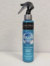 John Frieda Luxurious Volume Lift Fine To Full Blow Out Spray For Fine Hair 4 oz