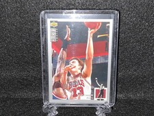 1994-95 Collector's Choice Silver Signature card #213 Luc Longley Chicago Bulls