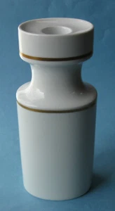 ROSENTHAL WIRKKALA Modernist Art Design SCHACHBAUER Porzellan KERZENSTÄNDER VASE - Bild 1 von 4