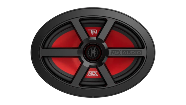 MTX Terminator 69 6"x9"60W 4Ohm 2-Way Coaxial Car Speaker - Black, Pair