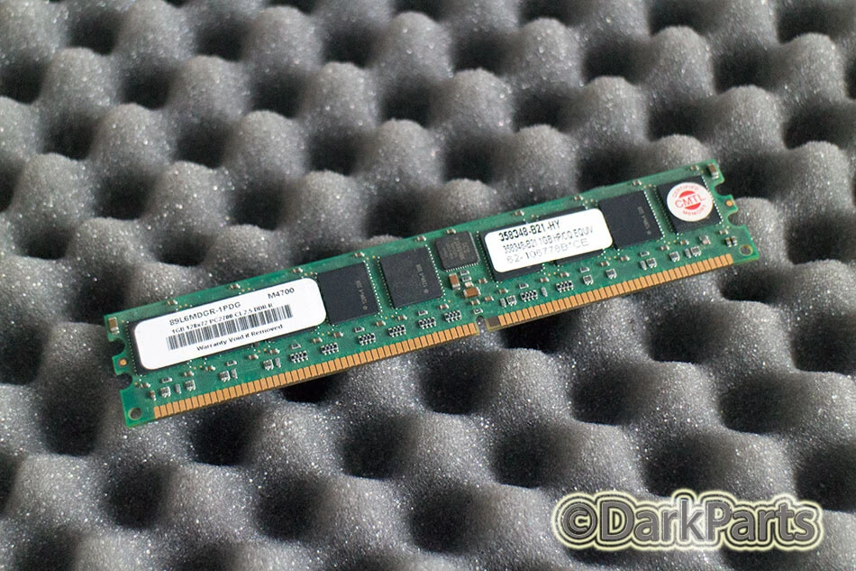 Hypertec 358348-B21-HY 1GB Memory RAM PC2700 89L6MDGR-1PDG - Bild 1 von 1