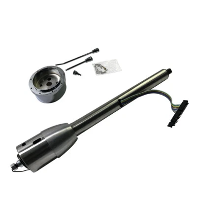 28 in Universal Tilt Manual Raw Steering Column w/ Wheel Adapter Manual Trans - Image 1 of 4