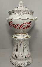 Coca Cola 2000 Victorian Replica Syrup Dispenser Cookie Jar 15" Height