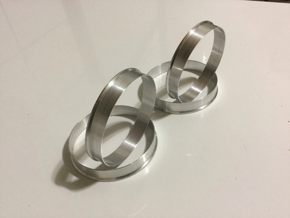 Anelli Centraggio Cerchi Lega Fiat 500, Bravo su Grande Punto-Evo-Abarth 58-56,6 - Imagen 1 de 1