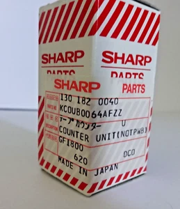 SHARP ELECTRONICS, Part#: KCOUB0064AFZZ, CONTATORE, NOS - Foto 1 di 4