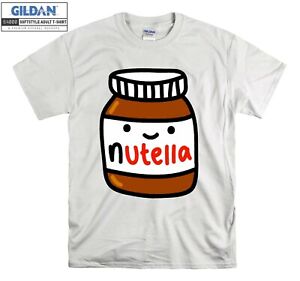Nutella Chocolate Hazelnut T-shirt Spread T shirt Men Women Unisex Tshirt 2044