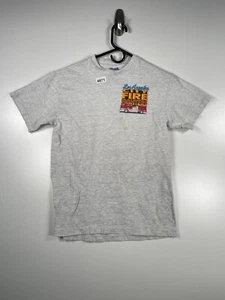 Vtg 1994 Hanes Beefy T Unisex Kids Graphic T-Shirt Fire Fighters Sz S 16.5x24.5 - Picture 1 of 14