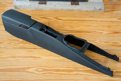 Center console leather Porsche Carrera 997 987 with armrest black 99755345501 - Image 1 of 4