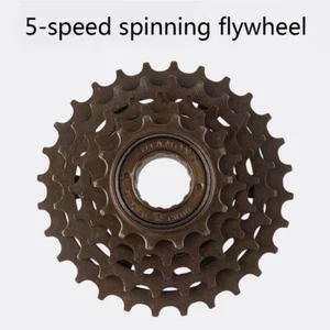 5 Speed Bike/cycle Freewheel Cog For Chain Rotary Fly Positioning - Picture 1 of 9