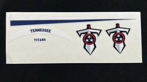 Tennessee Titans Alternate Sword Mini Football Helmet Decal Set - Picture 1 of 1