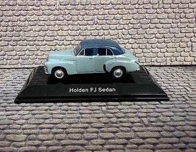 Holden FJ Sedan  1/64 Scale NO Box with Acrylic Case Green/Green AutoArt - Image 1 of 2