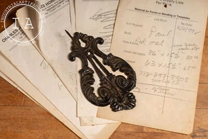 Antique Cast Iron Invoice Hook - Picture 1 of 3