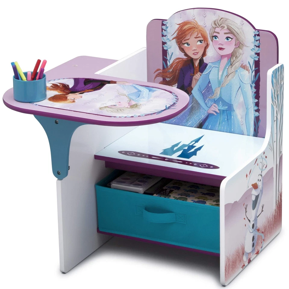 Delta Children Chair Desk with Storage Bin, Disney Frozen II - Image 1 of 4