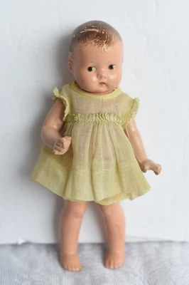 Muñeca de Colección 8" Effanbee BABY TINYETTE Composición Niño Pequeño (S) Foto 1 de 4