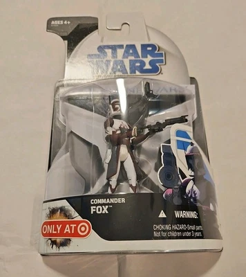 Star Wars The Clone Wars Commander Fox Super Target эксклюзивный выпуск 2008 новый - Изображение 1 из 4