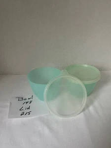 Vintage Tupperware KLEINE SCHÜSSELN (148) mit Deckel (215) 2er Set - Bild 1 von 2