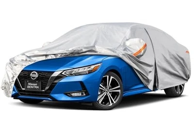 For Nissan Sentra 2000-2025 Waterproof Car Cover 6 Layers All Weather Protection Foto 1 de 4