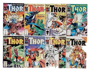 THOR Lot of 8 High-Grades / Walt Simonson art! / Marvel Copper Age / NM+ copies - Picture 1 of 4