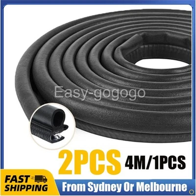 2x Door Seal Rubber For Ford Falcon XD XE XF XG XH ZJ ZK ZL Cortina TC TD TE TF - image 1 of 4