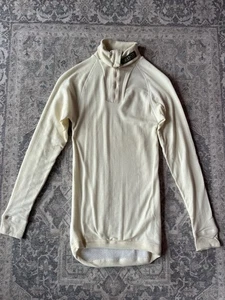 Top térmico Brynje of Norway para mujer talla S crema capa media 100 % lana merino - Imagen 1 de 11