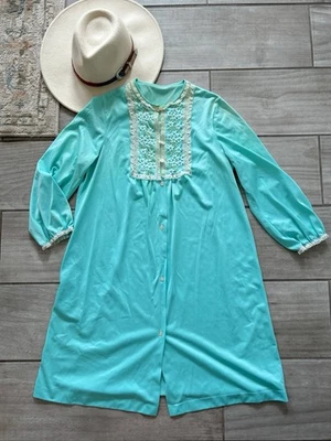 Vintage House Coat 60's Gossard Artemis Nightgown Robe Womens Small - Image 1 of 4